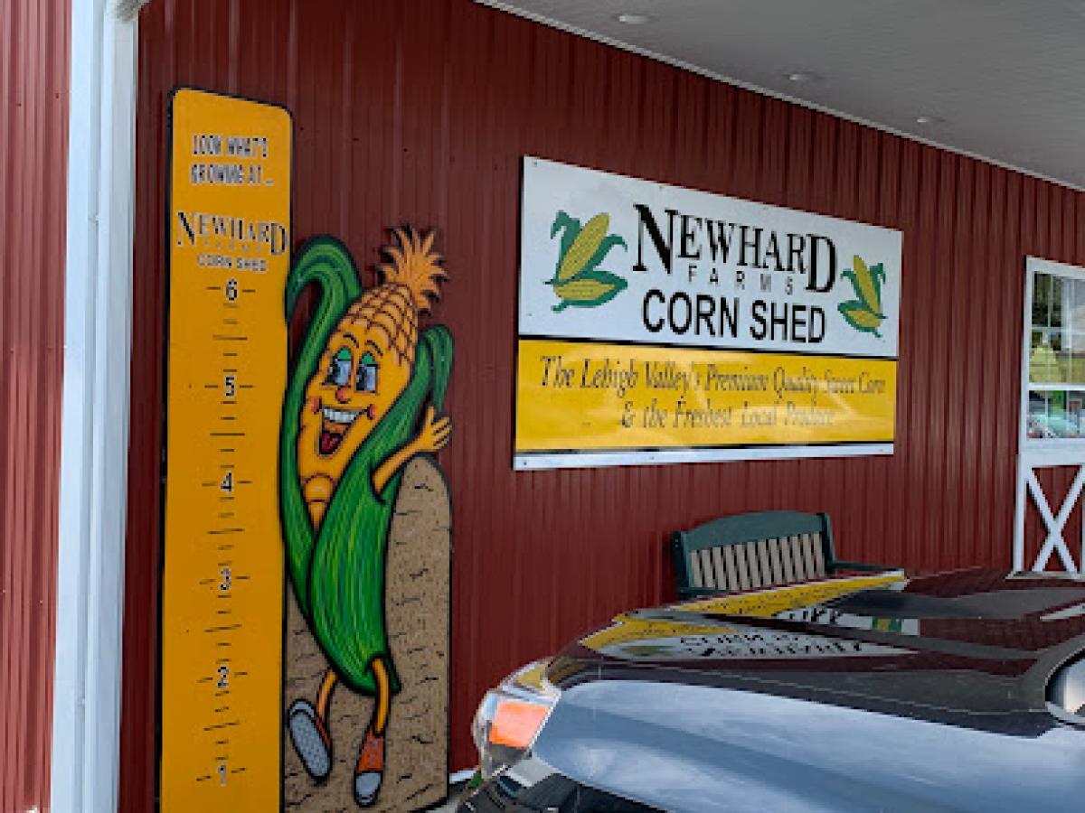 Newhard Farms Corn Shed