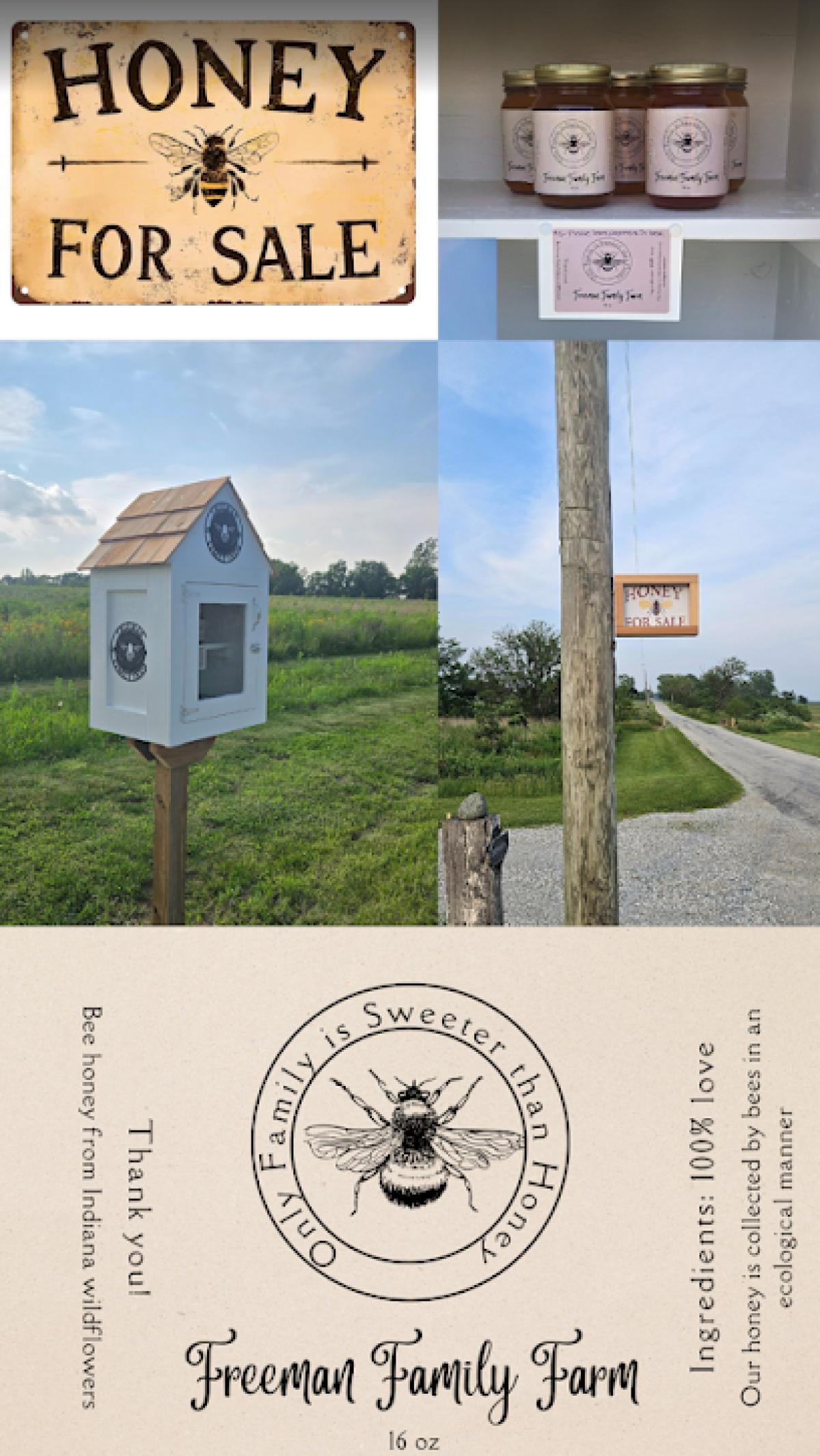 Freeman Family Farm Honey Stand