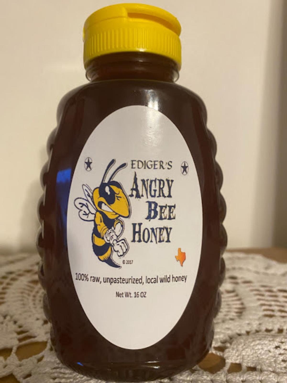 Angry Bee Honey
