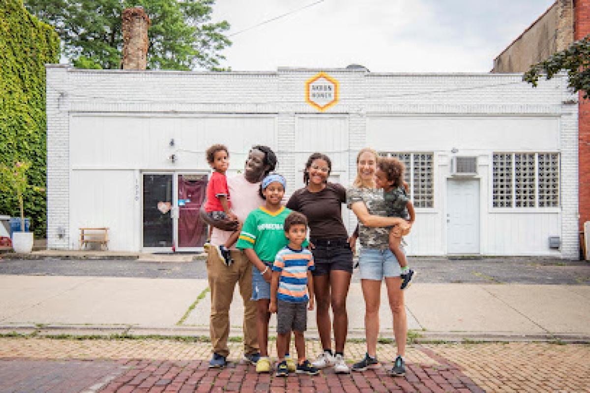 Akron Honey Production Room