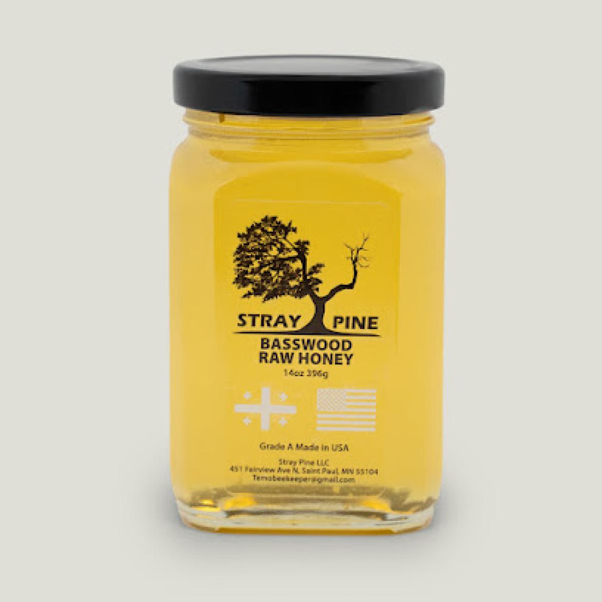 Stray pine honey