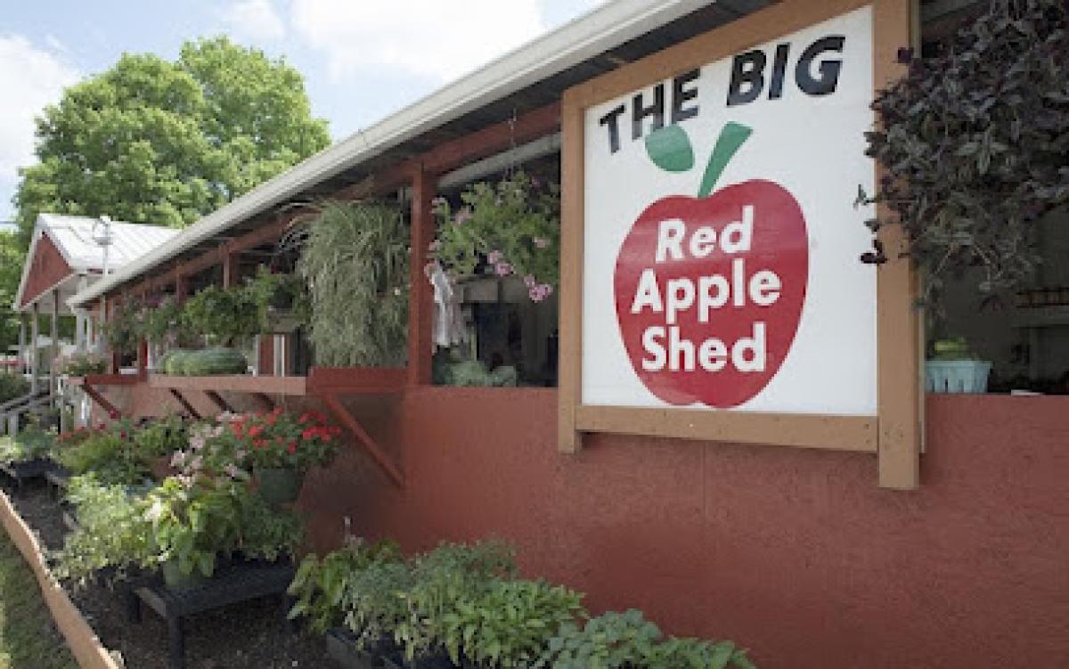The Big Red Apple Shed