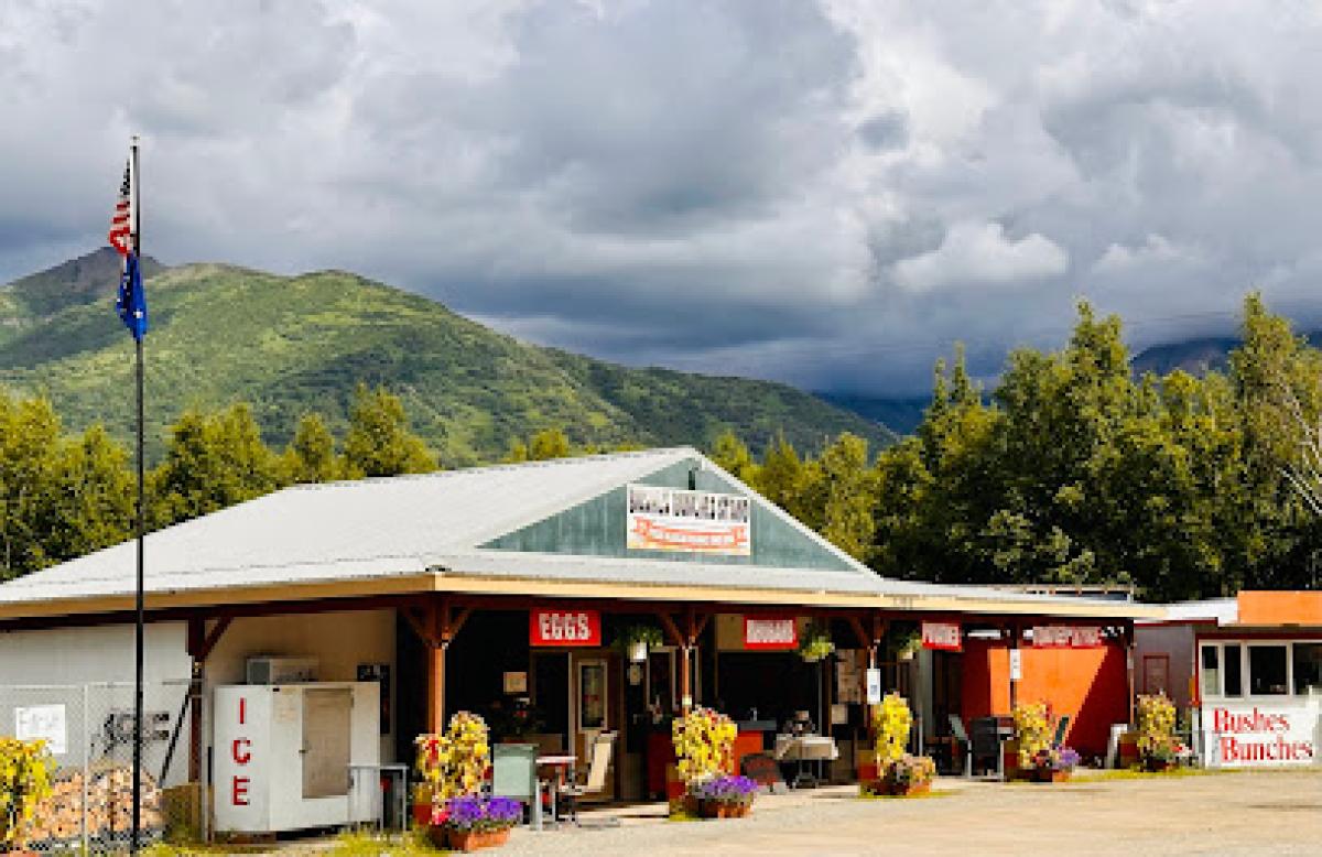Bushes Bunches Produce Stand