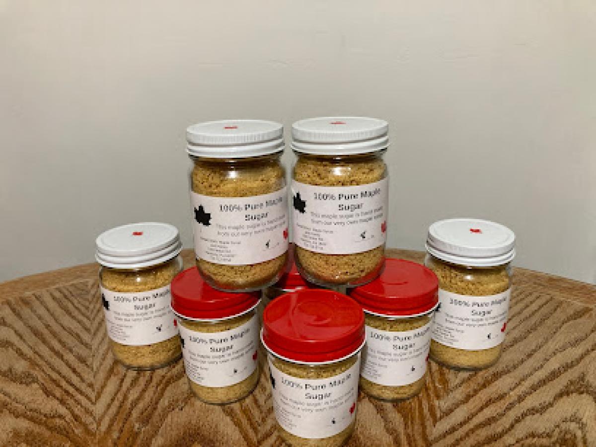 Local Maple syrup and Honey